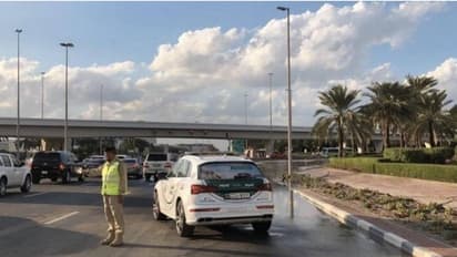 പൈപ്പ് ലൈനില് ചോര്ച്ച; ദുബൈ അല് ഹദിഖ സ്ട്രീറ്റ് അടച്ചു, ഡ്രൈവര്മാര്ക്ക് മുന്നറിയിപ്പ്