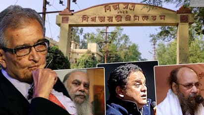 জমি বিতর্কে অর্মত্য সেনকে হেনস্থার অভিযোগ, বাংলা আকাদেমিতে প্রতিবাদে সরব বিশিষ্টজনেরা