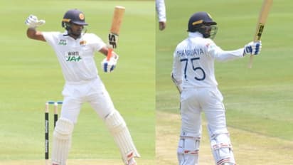 ചണ്ഡിമലും ധനഞ്ജയയും തിളങ്ങി; ദക്ഷിണാഫ്രിക്കക്കെതിരെ ശ്രീലങ്കക്ക് മികച്ച സ്കോര്