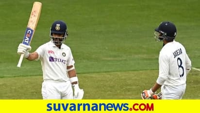 ಬಾಕ್ಸಿಂಗ್ ಡೇ ಟೆಸ್ಟ್: ನಾಯಕ ರಹಾನೆ ಆಕರ್ಷಕ ಅರ್ಧಶತಕ