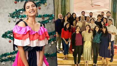 Samantha Akkineni enjoys family time; shares group photo