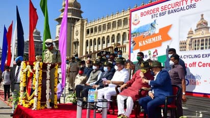 ಯೋಧರ ಪ್ಯಾರಾ ಸೈಕ್ಲಿಂಗ್‌ಗೆ ಸಿಎಂ ಯಡಿಯೂರಪ್ಪ ಚಾಲನೆ