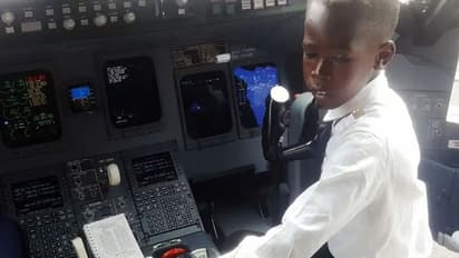 मात्र 7 साल की उम्र में हवाई जहाज उड़ा रहा है ये बच्चा, मंझे हुए पायलट की तरह दबाता है एक-एक बटन