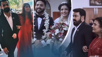 താരത്തിളക്കത്തോടെ ആന്റണി പെരുമ്പാവൂരിന്റെ മകളുടെ വിവാഹം; വീഡിയോ