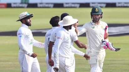 ഇരട്ട സെഞ്ചുറിക്ക് ഒരു റണ് അകലെ ഫാഫ് മടങ്ങി; ലങ്കയ്ക്കെതിരെ ആദ്യ ടെസ്റ്റില് ദക്ഷിണാഫ്രിക്കയ്ക്ക് മേല്ക്കൈ