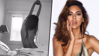 Esha Gupta goes topless: Here's how the actress bids adieu to 2020