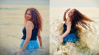 ഗോവൻ തിരമാലകളെ വാരിപ്പുണർന്ന് പൂർണിമ; അവധിക്കാലം ആഘോഷമാക്കി താരം !