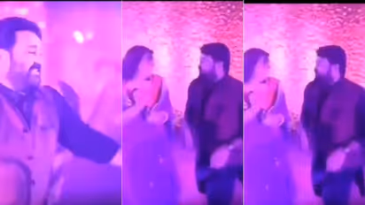 ഒപ്പത്തിനൊപ്പം ചുവടുവെച്ച് മോഹൻലാലും സുചിത്രയും; വൈറലായി താരദമ്പതികളുടെ തകർപ്പൻ നൃത്തം