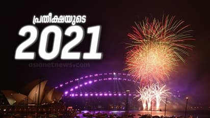 പിറന്നൂ പുതുവർഷം; ലോകം പ്രതീക്ഷയുടെ 2021ലേക്ക്