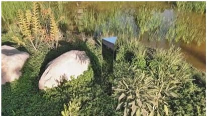 നിഗൂഢ ലോഹതൂണ്‍ ഇത് ആദ്യമായി ഇന്ത്യയിലും പ്രത്യക്ഷപ്പെട്ടു.!