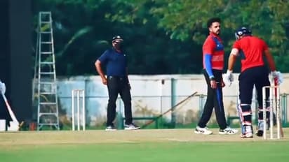 8 ஆண்டுகளுக்கு பின் களம் கண்ட ஸ்ரீசாந்த்..! எதிரணி வீரர்களை தெறிக்கவிட்ட தரமான சம்பவம்.. வீடியோ