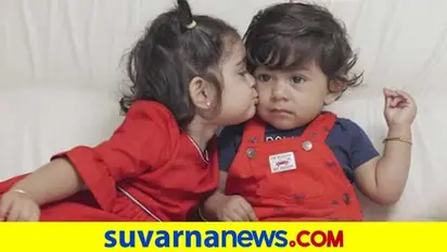 ತುಂಟಿ ಐರಾ, ಸೈಲೆಂಟ್ ತಮ್ಮ; ರಾಧಿಕಾ ಪಂಡಿತ್ ಶೇರ್ ಮಾಡಿದ 'ಹೊಸ' ಫೋಟೋ!