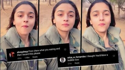 Alia Bhatt shares a travelling video; Here's what attracted netizens in it instead of nature