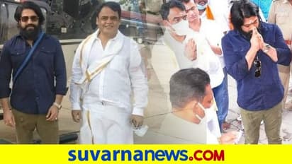 ಶನೈಶ್ಚರ ದೇವಸ್ಥಾನಕ್ಕೆ ಡಿಸಿಎಂ ಜೊತೆ ಯಶ್ ಭೇಟಿ