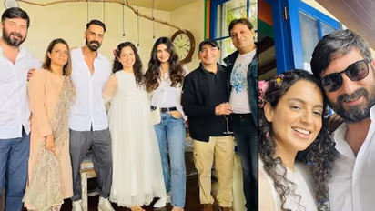 Kangana Ranaut upsets fans, as she parties with Arjun Rampal, Gabriella Demetriades (Video inside)