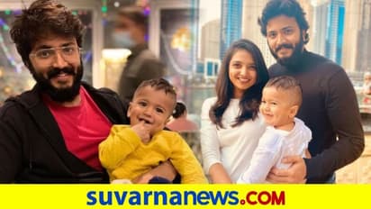 ವಿದೇಶದಲ್ಲಿ ಪುತ್ರನ ಮೊದಲ ಹುಟ್ಟಹಬ್ಬ ಆಚರಿಸಿದ ವಿಜಯ್ ಸೂರ್ಯ!