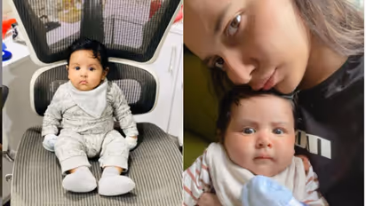 ছোট্ট ইউভানকে উপরে তুলে এ কী করছেন শুভশ্রী, ঝড়ের গতিতে ভাইরাল আদুরে ভিডিও