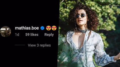 Taapsee Pannu's recent Instagram post left her boyfriend Mathias Boe amazed