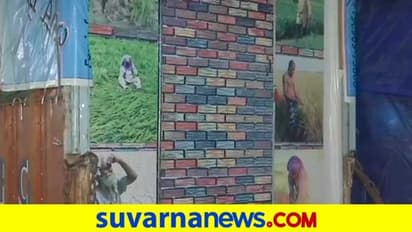 ಪ್ರತಿಭಟನಾಕಾರರಿಗೆ ನೆರವಾಗಲು ಕಂಟೈನರ್ ಟ್ರಕ್ನ್ನು ಮನೆಯಾಗಿ ಪರಿವರ್ತಿಸಿದ ರೈತ!