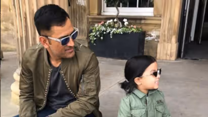 MS Dhoni, daughter Ziva engage in funny ad shoot (Watch video)