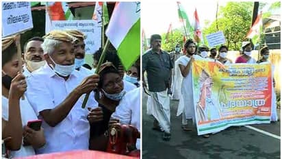 'കാർഷിക നിയമം പിൻവലിക്കണം', കോട്ടയത്ത് ഉമ്മൻചാണ്ടിയുടെ പദയാത്ര