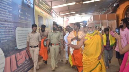 ಗೋಕರ್ಣದಲ್ಲಿ ಪುನೀತ್ ರಾಜಕುಮಾರ್: ಆತ್ಮಲಿಂಗಕ್ಕೆ ಪೂಜೆ