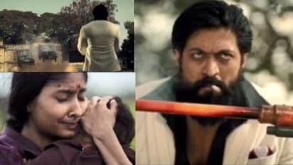 ఎలివేషన్లు, బీజీఎం.. సోషల్ మీడియాని షేక్ చేస్తున్న `కేజీఎఫ్2` టీజర్