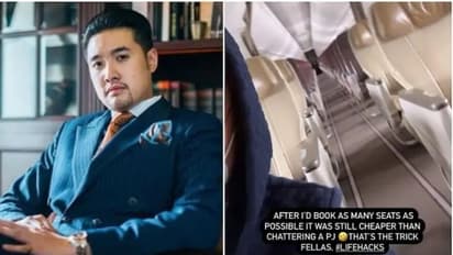 ഭാര്യക്കൊപ്പമുള്ള യാത്രയിൽ കൊവിഡ് പ്രതിരോധിക്കാൻ വിമാനത്തിലെ മുഴുവൻ ടിക്കറ്റും ബുക്ക് ചെയ്ത യുവാവ്