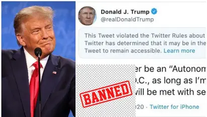 ട്രംപിന്‍റെ അക്കൗണ്ട് പൂട്ടി ട്വിറ്റർ, ബൈഡന്‍റെ സത്യപ്രതിജ്ഞക്ക് പോകില്ലെന്ന് ട്രംപ്