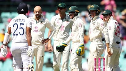 రిషబ్ పంత్, ఆ వెంటనే పూజారా... వెంటవెంటనే రెండు వికెట్లు కోల్పోయిన టీమిండియా...