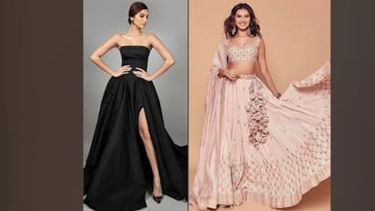 5 staples from Tara Sutaria's wardrobe worth stealing: Embroidered lehenga to black gown
