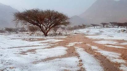 അതിശൈത്യം വീണ്ടും; യുഎഇയില് താപനില പൂജ്യം ഡിഗ്രി സെല്ഷ്യസിന് താഴെയെത്തി