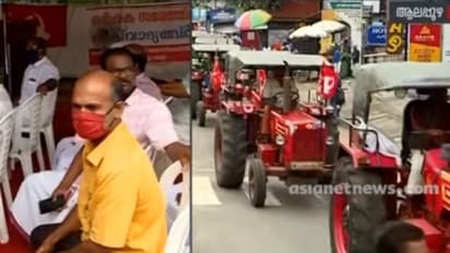 കർഷകസമരത്തിന് ഐക്യദാർഢ്യം പ്രഖ്യാപിച്ച് ആലപ്പുഴയിൽ ട്രാക്ടർ റാലി
