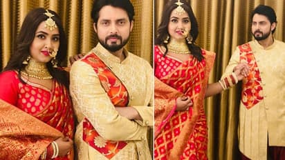 दूल्हे के गेटअप में इस एक्ट्रेस का हाथ थामे दिखा मोनालिसा का पति तो ऐसा था पत्नी का रिएक्शन