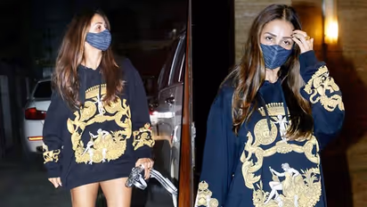 Malaika Arora gets trolled: Netizens asked, did she forgot to wear the pants? (See Pictures)