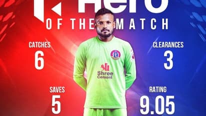 ബംഗളൂരു എഫ്സിക്കെതിരെ ഈസ്റ്റ് ബംഗാളിന്റെ രക്ഷകന്; മത്സരത്തിലെ ഹീറോയായി ദേബ്ജിത്