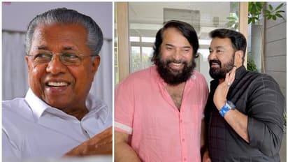 പിണറായി വിജയന് സ്‌നേഹാദരങ്ങളുമായി മമ്മൂട്ടിയും മോഹന്‍ലാലും