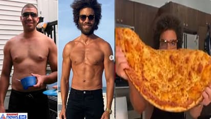 पिज्जा-बर्गर खाकर भी इस शख्स ने बना डाले 6 पैक एब्स, 5000 कैलरीज और इंटरमिटेन्ट फास्टिंग से पाई फिटनेस
