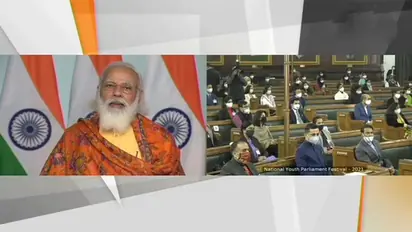 Highlights: PM Modi addresses second National Youth Parliament Festival