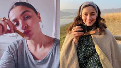 ഇഷ്ട ഭക്ഷണം കഴിക്കുന്ന ചിത്രം പങ്കുവച്ച് ആലിയ ഭട്ട്