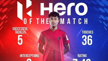 മധ്യനിരയില്‍ കരുത്ത് കാണിച്ച് ലാലെംങ്മാവിയ; ഹീറോ ഓഫ് ദ മാച്ച്