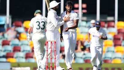 അരങ്ങേറ്റത്തിര് നടരാജന് രണ്ട് വിക്കറ്റ്; ബ്രിസ്ബേന് ടെസ്റ്റിന്റെ ആദ്യദിനം ഓസീസിന് മേല്ക്കൈ