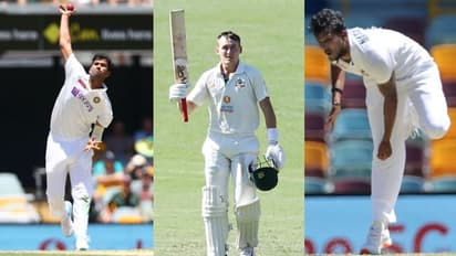 অভিষেক টেস্টে উইকেটে পেলেন নটরাজন-সুন্দর, লাবুশানের দুরন্ত শতরানে দিনের শেষে অস্ট্রেলিয়া ২৭৪/৫