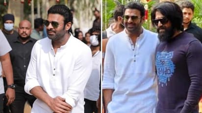 Yash, Prabhas posed for Salaar Saga puja ceremony; Check inside pictures