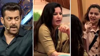 Bigg boss 14: Salman Khan bashes Sonali Phogat for calling Rubina Dilaik Haramz**di