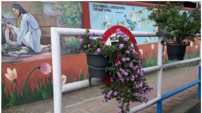 സുല്ത്താന് ബത്തേരി നഗരത്തിലെ ചെടികള് ചട്ടിയോടെ അടിച്ചുമാറ്റി കള്ളന്മാര്