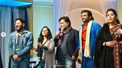 অনুপমের সঙ্গে হাত ধরে গান, রাজের সঙ্গে ঠাট্টা, সিকিম থেকে সোজা KIFF-এ সৃজিত-মিথিলা-আয়রা