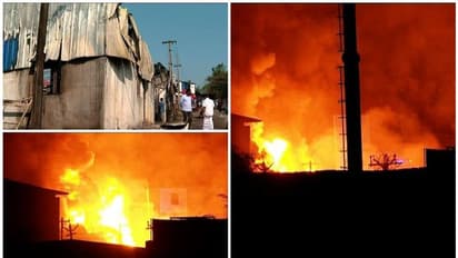 എടയാർ വ്യവസായ മേഖലയിലെ അഗ്നിബാധയ്ക്ക് കാരണം ഇടിമിന്നല് അല്ല; അഗ്നിശമന സേന