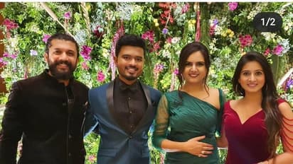 ರಮೇಶ್ ಅರವಿಂದ್ ಪುತ್ರಿ ನಿಹಾರಿಕಾ ರಿಸಪ್ಷನ್‌ನಲ್ಲಿ ಸ್ಯಾಂಡಲ್‌ವುಡ್ ಸೆಲಬ್ರಿಟಿಗಳು ಮಿಂಚಿದ್ದು ಹೀಗೆ..!