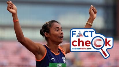ഹിമ ദാസിന് ഒളിംപിക്സ് യോഗ്യത; പ്രചാരണം വ്യാജം